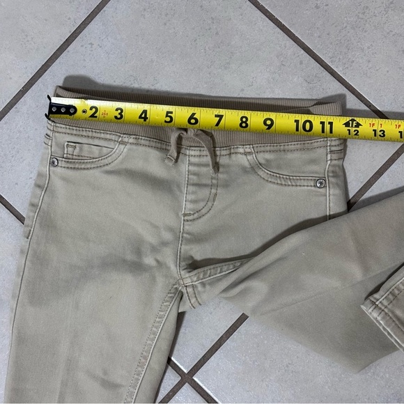 Wonder Nation Girls Kids‎ Khaki Tan Pants School Uniform Jeggings size M(7/8). - Picture 7 of 8